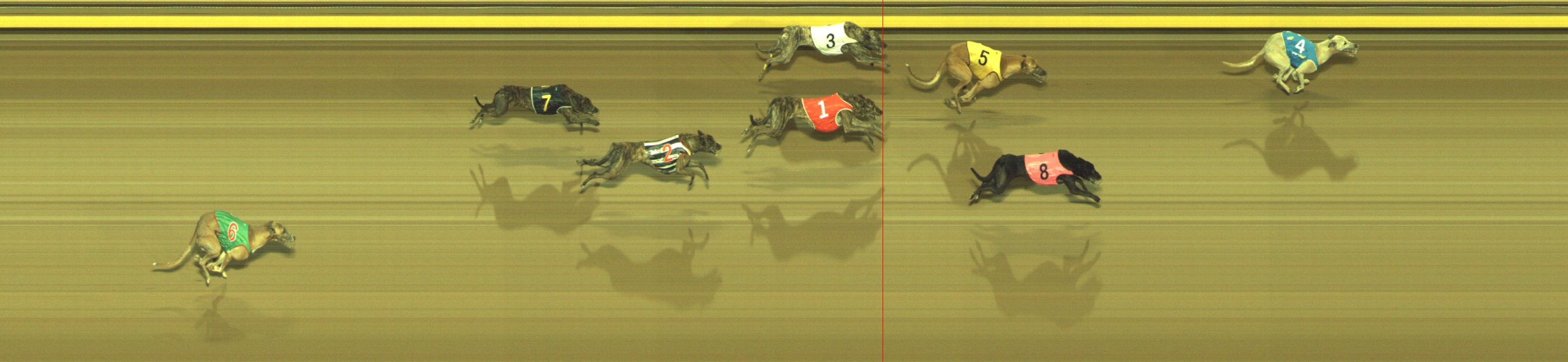 Race result finish photo